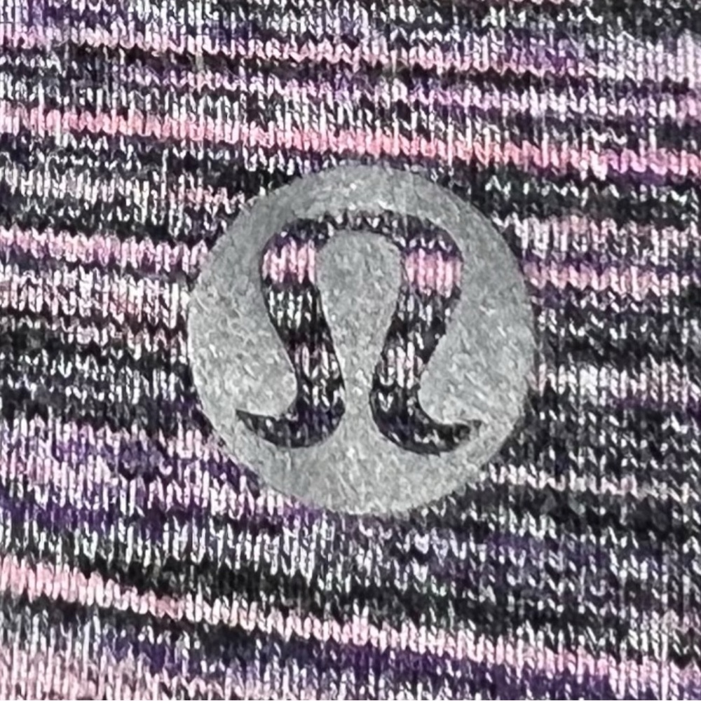 Lululemon Womens 8 Leggings Wunder Under Crop Heathered Purple 26” Inseam EUC - Picture 9 of 11